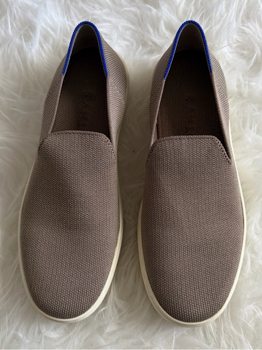Rothy’s the Original Slip Latte Textile On Sneaker